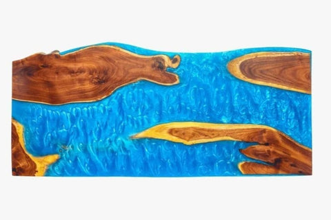 Customized Large Epoxy Table, Resin River Dining Table for 2, 4, 6, 8, Living Room Table Epoxy Coffee Table Top, Resin Bar Counter - resinhomefurniture