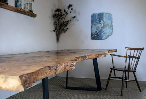 Customized Large Epoxy Table, Unique Wooden Live Edge, Resin Dining Table for 2, 4, 6, 8, Epoxy Coffee Table, Living Room Table, Home décor - resinhomefurniture