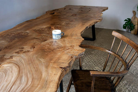 Customized Large Epoxy Table, Unique Wooden Live Edge, Resin Dining Table for 2, 4, 6, 8, Epoxy Coffee Table, Living Room Table, Home décor - resinhomefurniture