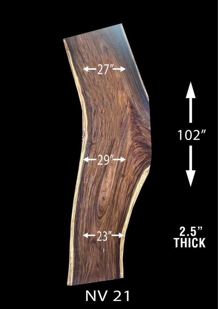 Handcrafted Live Edge Wooden Table – Adjustable Width 30 - 40 Inches, 30 - Inch Legs – Ideal for Dining, Workspace, or Unique Décor (102 X 29 INCHES) - resinhomefurniture