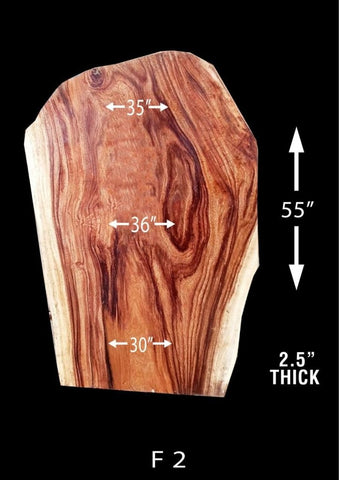 Handcrafted Live Edge Wooden Table – Adjustable Width 30 - 40 Inches, 30 - Inch Legs – Ideal for Dining, Workspace, or Unique Décor (55 X 36 INCHES) - resinhomefurniture