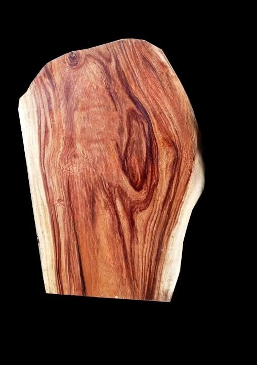 Handcrafted Live Edge Wooden Table – Adjustable Width 30 - 40 Inches, 30 - Inch Legs – Ideal for Dining, Workspace, or Unique Décor (55 X 36 INCHES) - resinhomefurniture
