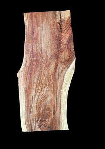 Handcrafted Live Edge Wooden Table – Adjustable Width 30 - 40 Inches, 30 - Inch Legs – Ideal for Dining, Workspace, or Unique Décor (66 x31 Inches) - resinhomefurniture