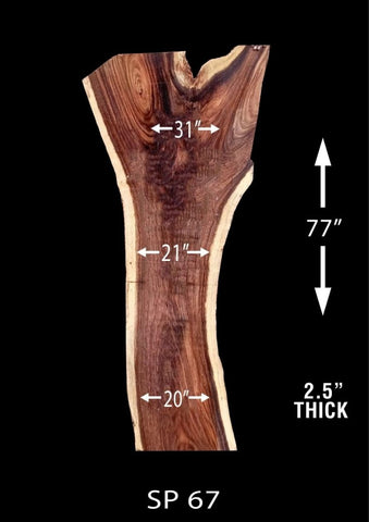 Handcrafted Live Edge Wooden Table – Adjustable Width 30 - 40 Inches, 30 - Inch Legs – Ideal for Dining, Workspace, or Unique Décor (77 X 31 Inches) - resinhomefurniture