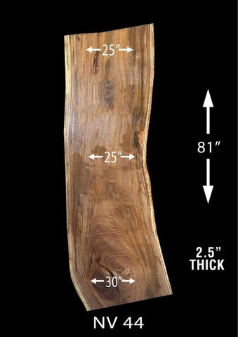 Handcrafted Live Edge Wooden Table – Adjustable Width 30 - 40 Inches, 30 - Inch Legs – Ideal for Dining, Workspace, or Unique Décor (81 X 30 INCHES) - resinhomefurniture