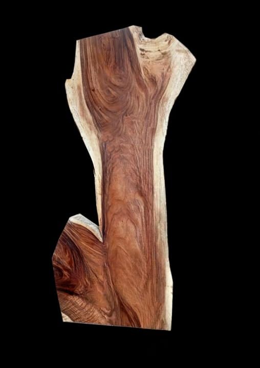 Handcrafted Live Edge Wooden Table – Adjustable Width 30 - 40 Inches, 30 - Inch Legs – Ideal for Dining, Workspace, or Unique Décor (82 X 34 INCHES) - resinhomefurniture