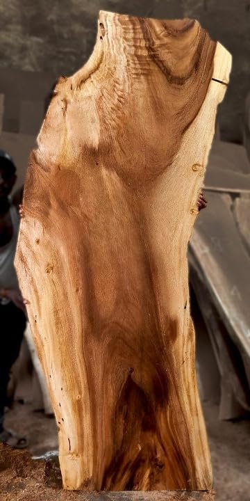 Handcrafted Live Edge Wooden Table – Adjustable Width 30 - 40 Inches, 30 - Inch Legs – Ideal for Dining, Workspace, or Unique Décor (83 X 29 INCHES) - resinhomefurniture