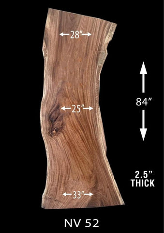 Handcrafted Live Edge Wooden Table – Adjustable Width 30 - 40 Inches, 30 - Inch Legs – Ideal for Dining, Workspace, or Unique Décor (84 X 33 INCHES) - resinhomefurniture