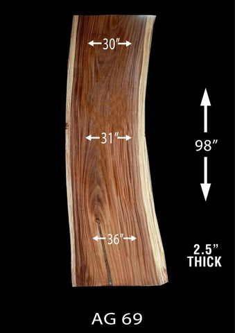 Handcrafted Live Edge Wooden Table – Adjustable Width 30 - 40 Inches, 30 - Inch Legs – Ideal for Dining, Workspace, or Unique Décor (98 X 36 INCHES) - resinhomefurniture