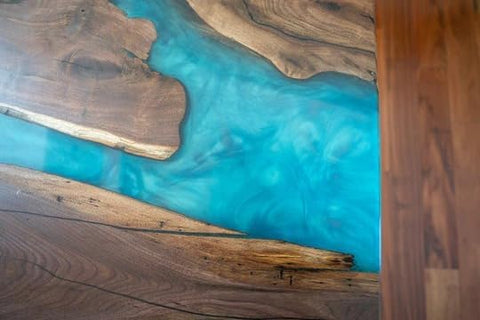 Incredible Double River Epoxy Resin Dining Table Coffee Table Living Room Table Console Table Patio Table Conference Table Kitchen Table Bar Counter Table Home Décor - resinhomefurniture