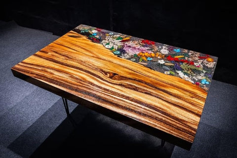 large - indoor - epoxy - dining - table - wooden - table - coffee - table - living - room - table - floral - art - table - for - 2 - 4 - 6 - 8 - epoxy - table - top - resin - table - conference - table - counter - top - resinhomefurniture