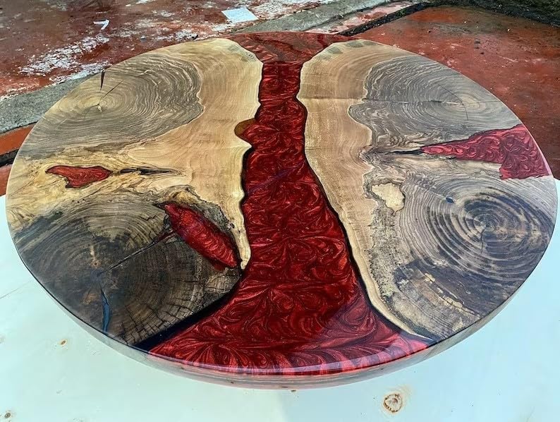 large - indoor - epoxy - round - table - unique - red - river - coffee - table - conference - table - living - room - table - for - 2 - 4 - 6 - 8 - acacia - wood - table - table - top - home - decor - patio - table - resinhomefurniture