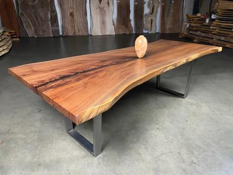 Large Indoor Unique Live Edge Dining Table Epoxy Coffee Table Living Room Table Table Top Bar Counter Home Décor Patio Table Conference Table End Table - resinhomefurniture