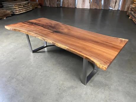 Large Indoor Unique Live Edge Dining Table Epoxy Coffee Table Living Room Table Table Top Bar Counter Home Décor Patio Table Conference Table End Table - resinhomefurniture