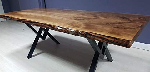 Live Edge Dining Table. Dining Room Table. Table For 2 , 4 , 6, 8 Dining Table Top, Wood Coffee Table Top, Living Room Table - resinhomefurniture