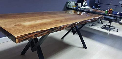 Live Edge Dining Table. Dining Room Table. Table For 2 , 4 , 6, 8 Dining Table Top, Wood Coffee Table Top, Living Room Table - resinhomefurniture