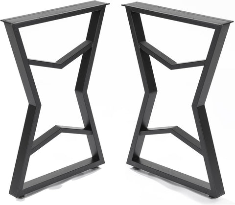 Metal Coffee Table Leg Desk Legs Set of 2 Industrial Table Legs,Metal Table Legs,Metal Bench Legs,Console Table Legs - resinhomefurniture