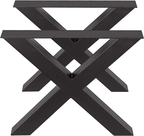Metal Coffee Table Leg Desk Legs Set of 2 Industrial Table Legs,Metal Table Legs,Metal Bench Legs,Console Table Legs - resinhomefurniture