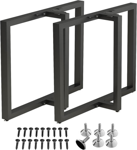Metal Coffee Table Leg Desk Legs Set of 2 Industrial Table Legs,Metal Table Legs,Metal Bench Legs,Console Table Legs - resinhomefurniture