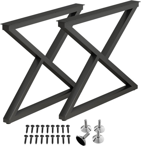 Metal Coffee Table Leg Desk Legs Set of 2 Industrial Table Legs,Metal Table Legs,Metal Bench Legs,Console Table Legs - resinhomefurniture