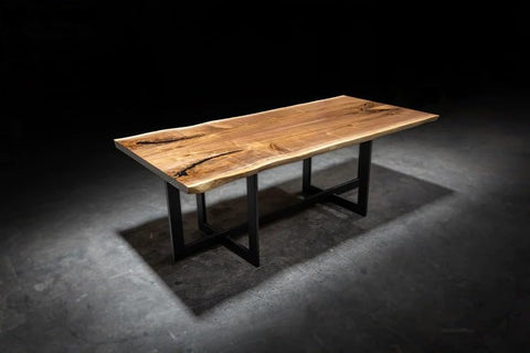Meticulous Exquisite Live Edge Dining Table Coffee Table Patio Table Bar Counter Table Conference Table Kitchen Table Console Table End/Side Table Home Décor - resinhomefurniture