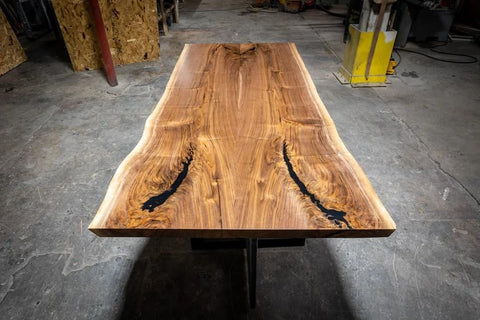 Meticulous Exquisite Live Edge Dining Table Coffee Table Patio Table Bar Counter Table Conference Table Kitchen Table Console Table End/Side Table Home Décor - resinhomefurniture