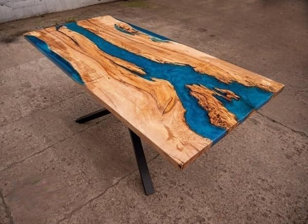 Pearl Metallic Epoxy Resin Dining Table Coffee Table Living Room Table Center Table Patio Table Console Table Kitchen Table End Table Side Table Bar Counter Table - resinhomefurniture