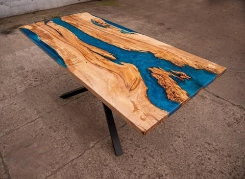 Pearl Metallic Epoxy Resin Dining Table Coffee Table Living Room Table Center Table Patio Table Console Table Kitchen Table End Table Side Table Bar Counter Table - resinhomefurniture