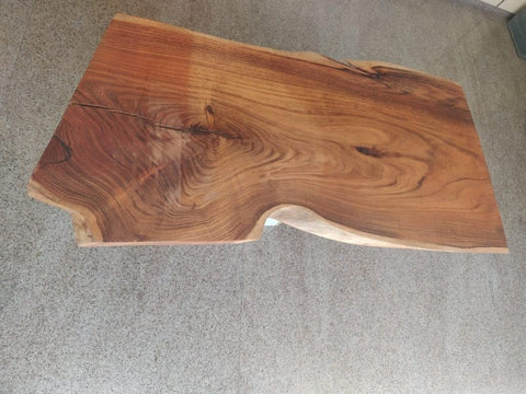 Personalized Classic Wooden Live Edge Table Top Solid Wood Dining Table Rustic Living Room Table Epoxy Table Bar Counter Home Décor Conference Table - resinhomefurniture