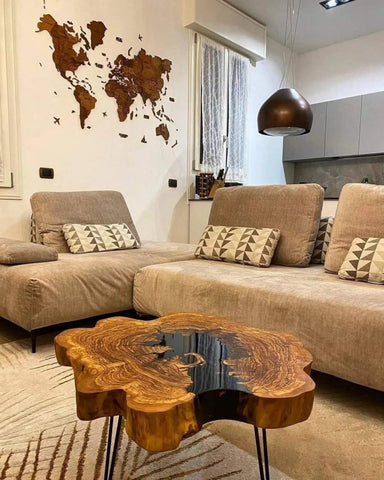 personalized - jet - black - round - epoxy - resin - coffee - table - dining - table - kitchen - table - patio - table - console - table - living - room - table - central - table - side - table - resinhomefurniture