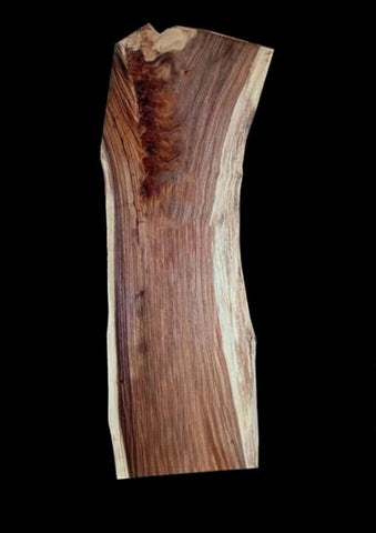 Treevona Handcrafted Live Edge Wooden Table – Adjustable Width 30 - 40 Inches, 30 - Inch Legs – Ideal for Dining, Workspace, or Unique Décor (100 X 36 INCHES) - resinhomefurniture