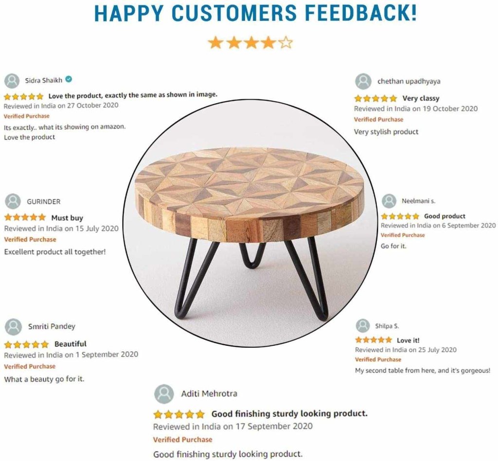 TUZECH Casa Decor Cake, Plant, Showpiece Decorative Stand for Home, Living Room, Dinning Table - resinhomefurniture