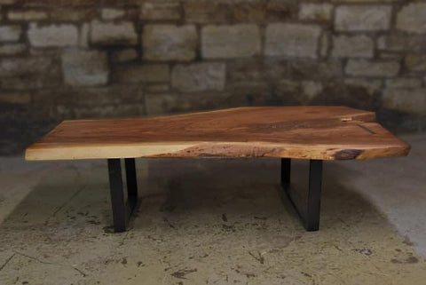 TUZECH Custom Natural Wood Live Edge Dining Table Wooden Dining Table Coffee Table Bar Counter Living Room Table Wall Art Side/End Table Conference Table Home Décor - resinhomefurniture