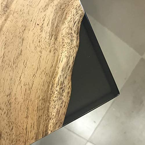 TUZECH Dining and End Tables Black epoxy Resin River Table Home & Living Furniture Living Room Furniture Walnut Dining Custom Table - resinhomefurniture