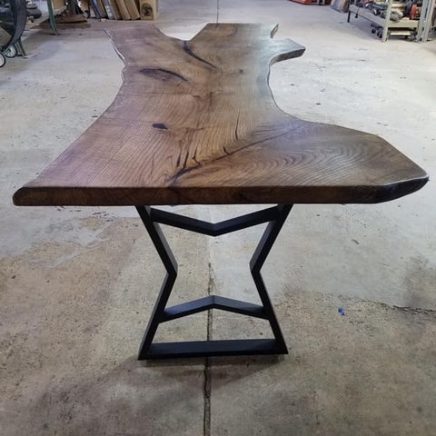 TUZECH Live Edge Unique Table Top Large Indoor Dining Table Resin Coffee Table Living Room Table Epoxy Table Top Resin Epoxy Table River Home Décor Bar Counter - resinhomefurniture