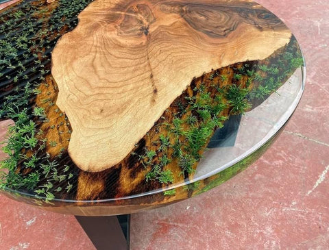 unique - large - indoor - epoxy - resin - coffee - table - living - room - table - wooden - plant - floral - look - table - for - 2 - 4 - 6 - 8 - epoxy - table - conference - table - side - end - table - patio - table - resinhomefurniture