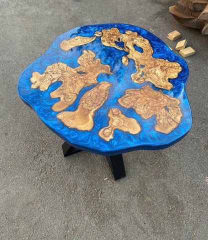 versatile - multi - river - epoxy - resin - round - dining - table - coffee - table - centre - table - live - edge - table - console - table - living - room - table - study - table - patio - table - end - side - table - resinhomefurniture